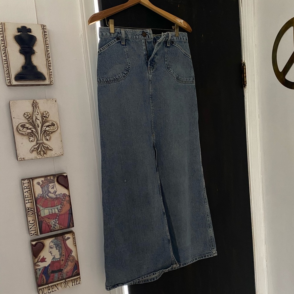 Vintage POLO jeans company denim skirt